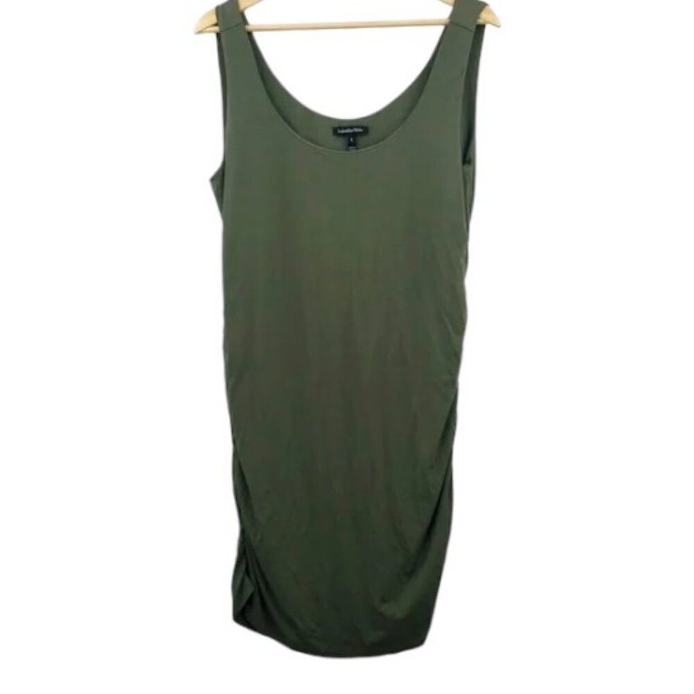 Isabella Oliver green sleeveless mini dress size 5